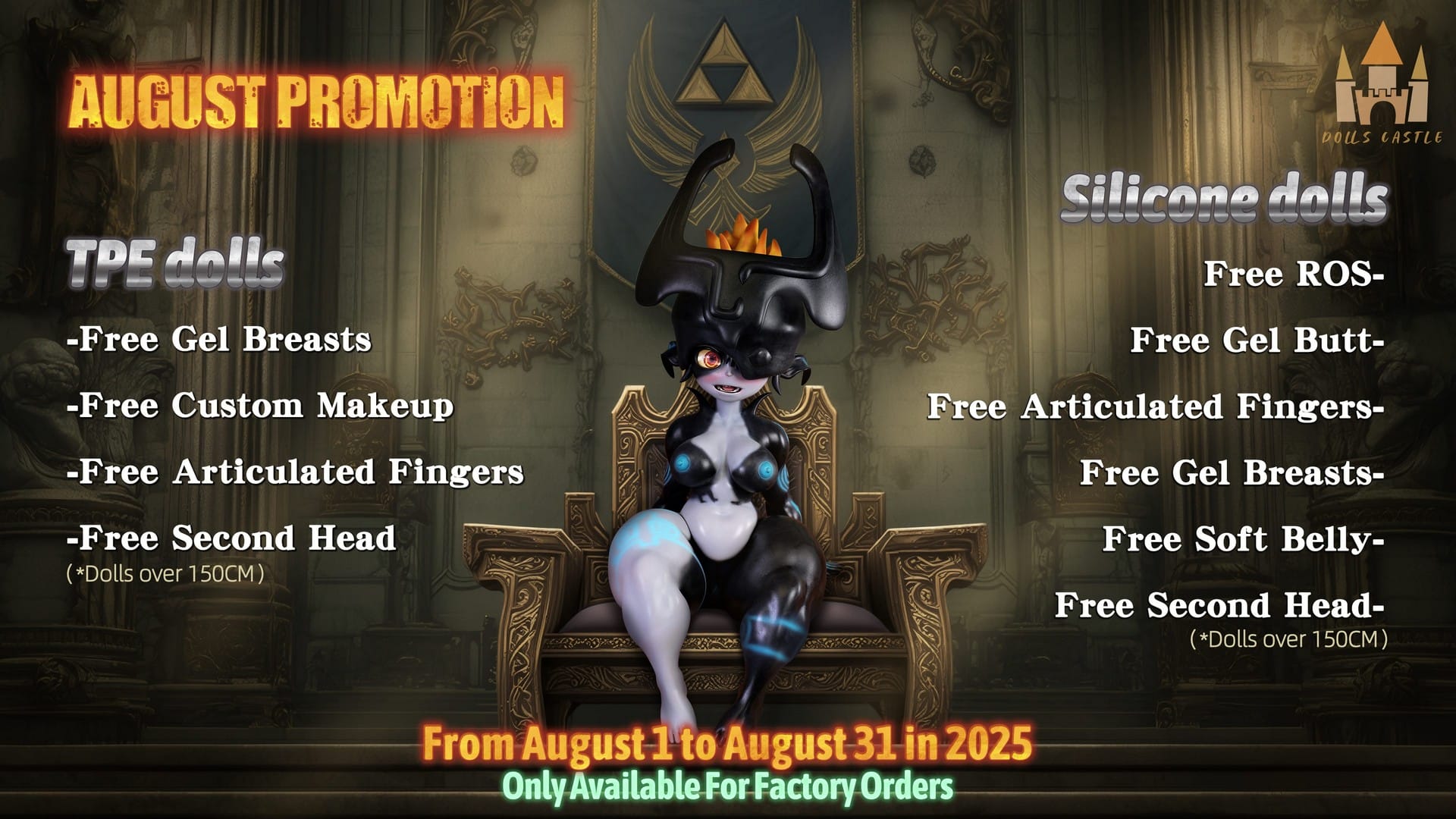 Dolls Castle PRomotion Aout 2025